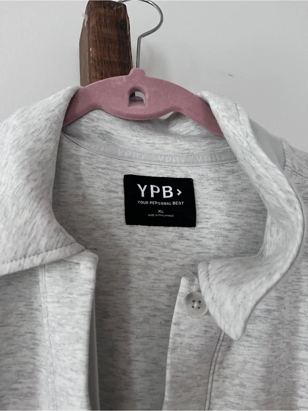 Abercrombie YPB Heather Gray Sweat Jumpsuit Women's XL Lounge One Piece